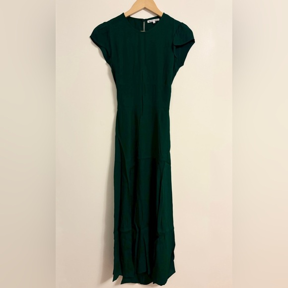 Reformation Emerald Green Gavin Dress‎ Size 2 - Picture 2 of 5